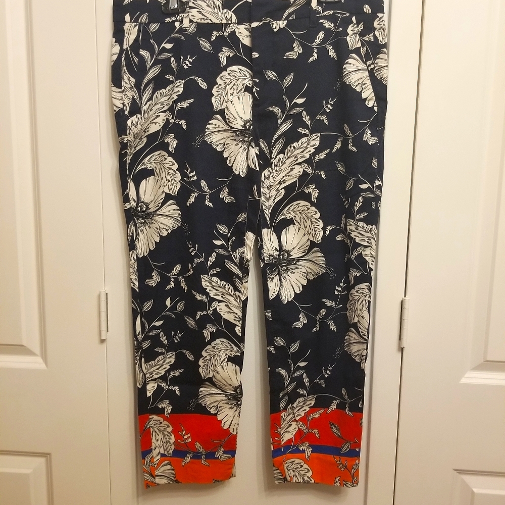 ZARA pants flower size 8